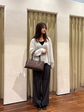 莉緒さん(レディース・163cm)の秋コーディネート
