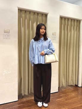 莉緒さん（レディース・163cm）の春コーディネート