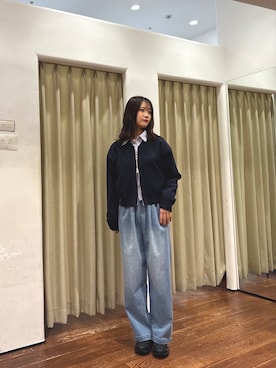 莉緒さん（レディース・163cm）の冬コーディネート
