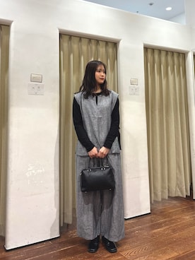 莉緒さん（レディース・163cm）の春コーディネート