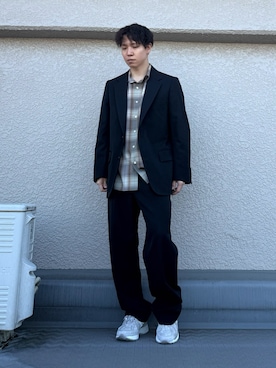 「AURALEE（オーラリー）のアイテム」を使った、matahati（相互フォロー）さん（メンズ・168cm）の春コーディネート