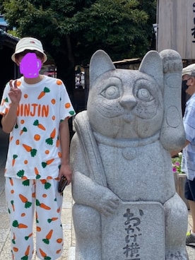 「PUNYUS（プニュズ）のアイテム」を使った、cabecabe219さん（メンズ・180cm）の冬コーディネート
