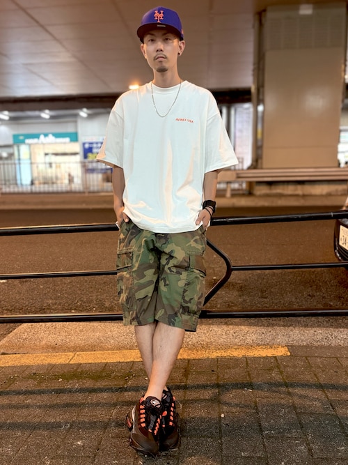 NEW ERAのキャップを使った「ラッパースタイル」のメンズ人気