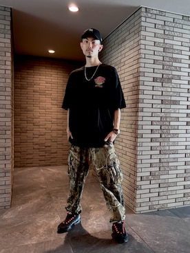 TA-TIさん(メンズ・180cm)の春コーディネート
