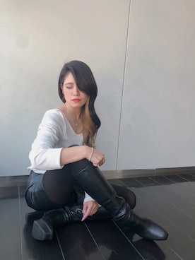 「ジュエリー」｜Arさん（レディース・154cm）の冬コーディネート