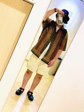 おかわり特盛さん（メンズ・176cm）の夏コーディネート