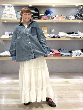 ばなおりさん（レディース・158cm）の春コーディネート