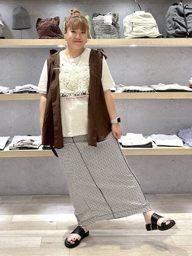 ばなおりさん（レディース・158cm）の夏コーディネート