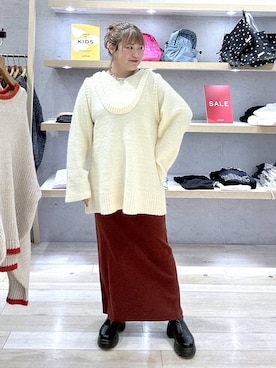 ばなおりさん(レディース・158cm)の冬コーディネート