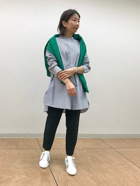 「オンオフ兼用」｜「アイテム（その他）」を使った、kanaさん（レディース・148cm）の春コーディネート