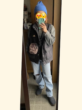 ジュンコさん（レディース・156cm）の冬コーディネート