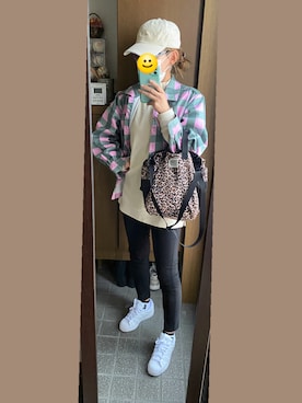 レギンス スパッツを使った スポーツミックス の人気ファッションコーディネート Wear