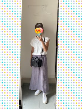 「KAORU（カオル）のアイテム」を使った、ジュンコさん（レディース・156cm）の秋コーディネート