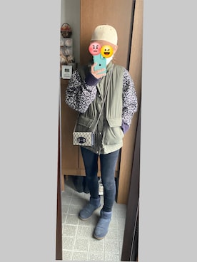 ジュンコさん（レディース・156cm）の冬コーディネート