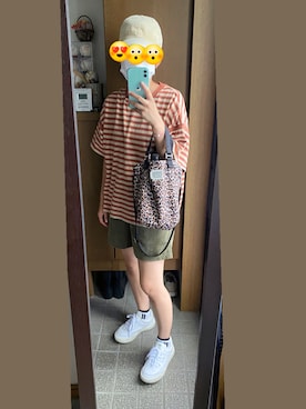 ジュンコさん（レディース・156cm）の夏コーディネート