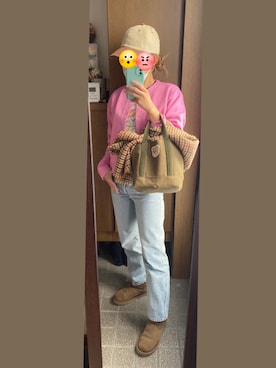 「feiler（フェイラー）のアイテム」を使った、ジュンコさん（レディース・156cm）の秋コーディネート