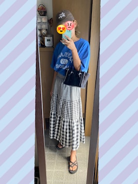 ジュンコさん（レディース・156cm）の夏コーディネート