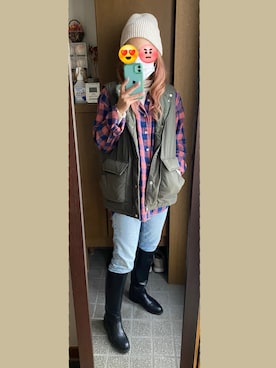 ジュンコさん（レディース・156cm）の秋コーディネート