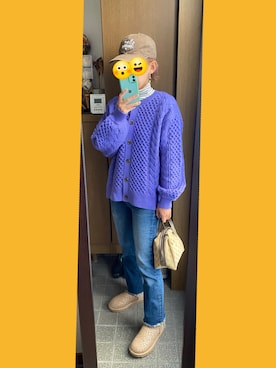 「KAORU（カオル）のアイテム」を使った、ジュンコさん（レディース・156cm）の秋コーディネート