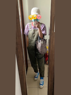 「コーデュロイキャップ」｜ジュンコさん（レディース・156cm）の秋コーディネート