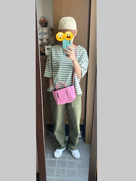 「STATE OP ESCAPE（ステイトオブエスケープ）のアイテム」を使った、ジュンコさん（レディース・156cm）の夏コーディネート