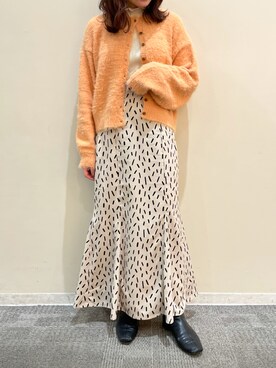 「frames RAY CASSIN（フレームスレイカズン）のアイテム」を使った、himariさん（レディース・157cm）の冬コーディネート