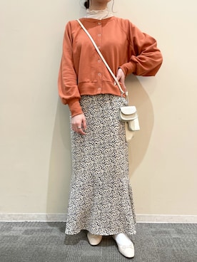 「frames RAY CASSIN（フレームスレイカズン）のアイテム」を使った、himariさん（レディース・157cm）の冬コーディネート