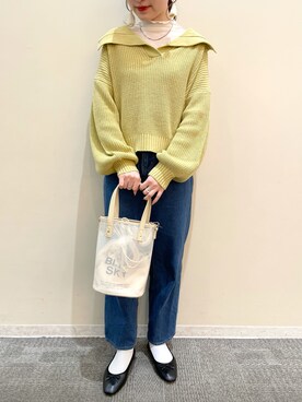 「frames RAY CASSIN（フレームスレイカズン）のアイテム」を使った、himariさん（レディース・157cm）の冬コーディネート