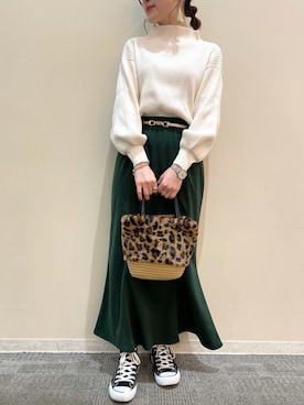 「frames RAY CASSIN（フレームスレイカズン）のアイテム」を使った、himariさん（レディース・157cm）の冬コーディネート