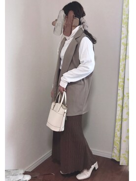 ぽちゃこさん（レディース・157cm）の冬コーディネート