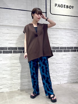 yamaさん（レディース・160cm）の夏コーディネート