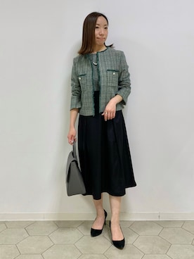 「153cm」｜「アイテム（その他）」を使った、yurinaさん（レディース・153cm）の冬コーディネート