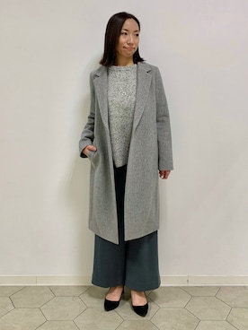 「153cm」｜「アイテム（その他）」を使った、yurinaさん（レディース・153cm）の冬コーディネート