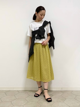 yurinaさん（レディース・153cm）の夏コーディネート