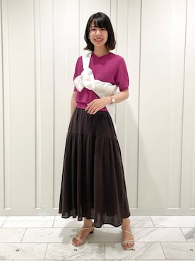 cotaniさん（レディース・162cm）の夏コーディネート