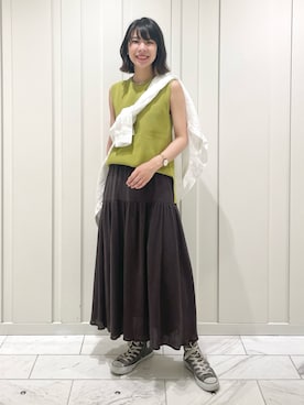 cotaniさん（レディース・162cm）の秋コーディネート