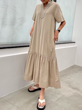 「crie conforto」｜makiさん（レディース・166cm）の夏コーディネート
