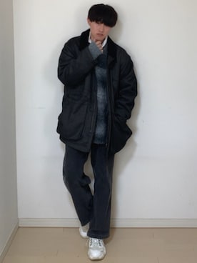 「EMMA  CLOTHES」｜「アイテム（ブルゾン）」を使った、Mugくん【きれいめカジュアル】さん（メンズ・170cm）の冬コーディネート