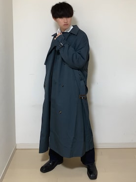 「モヘアカーディガン」｜「アイテム（ジャケット/アウター）」を使った、Mugくん【きれいめカジュアル】さん（メンズ・170cm）の冬コーディネート