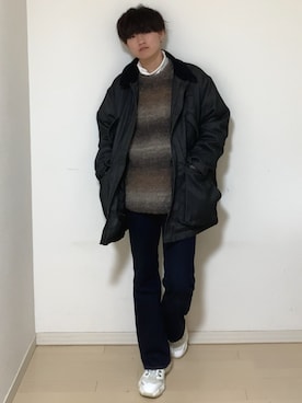 「kutir」｜「アイテム（ジャケット/アウター）」を使った、Mugくん【きれいめカジュアル】さん（メンズ・170cm）の冬コーディネート