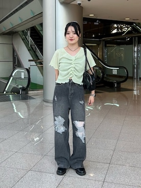 Kastane officialさん（レディース・158cm）の夏コーディネート