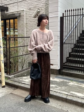 Kastane officialさん（レディース・160cm）の秋コーディネート