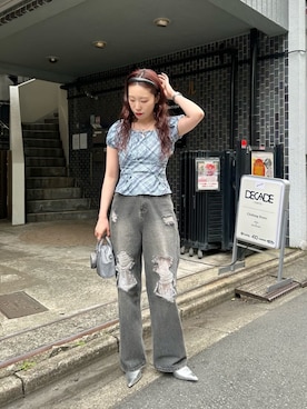 「Kastane（カスタネ）のアイテム」を使った、Kastane officialさん（骨格ウェーブ・レディース・160cm）の夏コーディネート