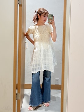 Kastane officialさん（レディース・158cm）の夏コーディネート