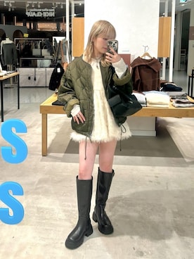 「アイテム（キャミソール）」を使った、Kastane officialさん（レディース・156cm）の秋コーディネート