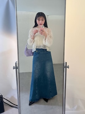 「Kastane（カスタネ）のアイテム（バッグ）」を使った、Kastane officialさん（レディース・160cm）の春コーディネート