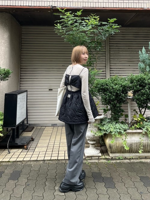 セール】【WEB限定】キルティングキャミビスチェ（キャミソール