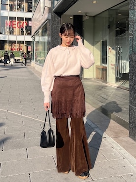 Kastane officialさん（レディース・157cm）の冬コーディネート