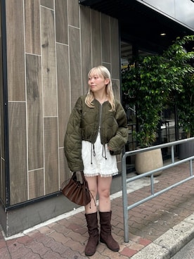 「Kastane（カスタネ）のアイテム（その他パンツ）」を使った、Kastane officialさん（レディース・156cm）の秋コーディネート