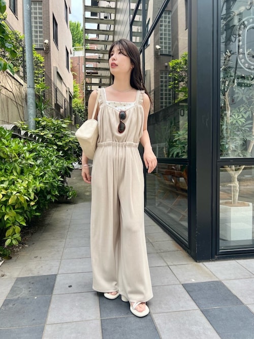 4色展開/カップ取り外し可】カップ付き小花柄キャミ